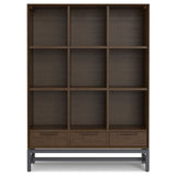 Banting - 9 Cube Bookcase With Drawers - Walnut Brown