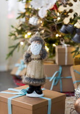 Christmas Gnomes Decorations, Christmas Table Home Ornaments For Holiday Party Gifts (Set of 2) - Beige / White