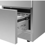 Forno Alta Qualita Como FDROD161124S 24 Inch Indoor/Outdoor Built-In Undercounter Drawer Refrigerator with 4.87 cu. ft. Capacity, Multi Air Flow System, Electrical Temperature Control, LED Lights and Sabbath Mode