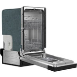 Forno Polo FDWBI804118S 18 Inch Full Console Built-In Dishwasher with 8 Place Setting Capacity, 6 Wash Cycles, Stainless-Steel Tub, Adjustable Upper Rack and ENERGY STAR® Certified: Stainless Steel