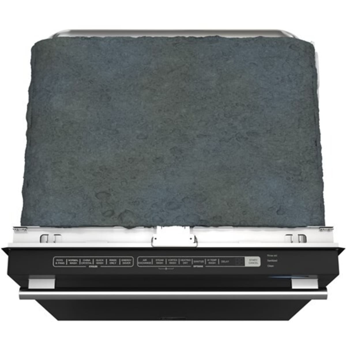 Forno Espresso Pozzo FDWBI806724BLK 24 Inch Fully Integrated Built-In Dishwasher with 14 Place Setting Capacity, 6 Wash Cycles, 3rd Rack Cutlery Tra, and ENERGY STAR® Certified: Black