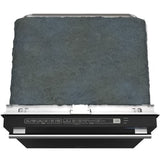 Forno Espresso Pozzo FDWBI806724BLK 24 Inch Fully Integrated Built-In Dishwasher with 14 Place Setting Capacity, 6 Wash Cycles, 3rd Rack Cutlery Tra, and ENERGY STAR® Certified: Black