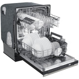 Forno Espresso Pozzo FDWBI806724BLK 24 Inch Fully Integrated Built-In Dishwasher with 14 Place Setting Capacity, 6 Wash Cycles, 3rd Rack Cutlery Tra, and ENERGY STAR® Certified: Black