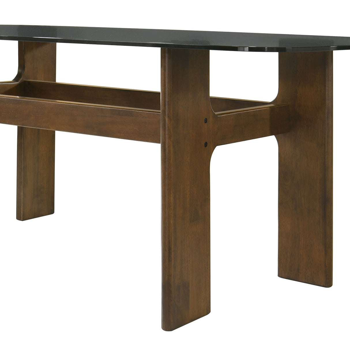 Ileena - Rectangle Wood Dining Table - Walnut