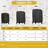 Softside Luggage Expandable Set With Duffel Bag Upright Spinner