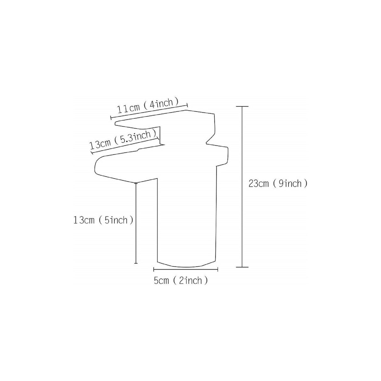 Single Handle Bathroom Faucet - Brushed Nickel