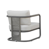 Dorado - Outdoor Club Chair - Off-White / Gray