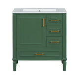 Traditional Bathroom Vanity Set With Soft Close Doors