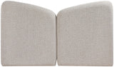 Elowen - Chenille Fabric Upholstered Bed