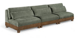 Turin - Fabric Upholstered Modular Armless Sofa