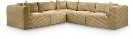 Shaggy - 5 Piece Modular Corner Sectional