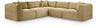 Shaggy - 5 Piece Modular Corner Sectional