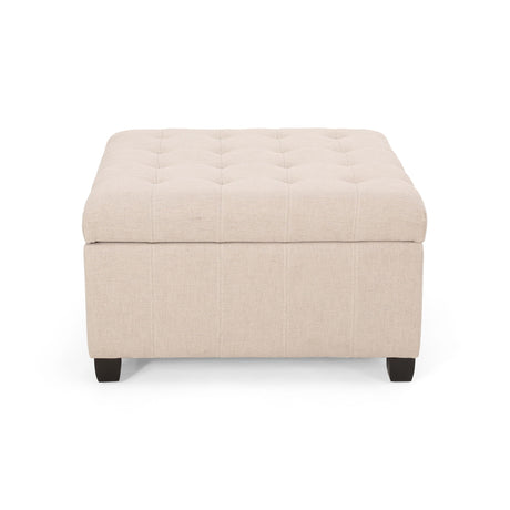 Isabella - Contemporary Ottoman With Storage