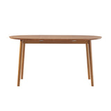 Damsel - Extension Dining Table With Removable Leaf - Caramel