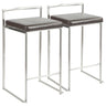Fuji - Stackable Counter Stool (Set of 2)