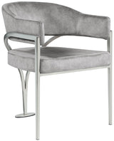Madelyn - Dining Chair (Set of 2) - Brushed Chrome
