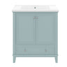 Modern Bathroom Vanity With Sink Combo, Doors And Drawer