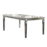 Kacela - Dining Table - Mirrored & Champagne