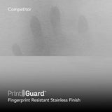 Broan F4036SF PrintGuard finish detail view