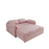 Sofa, Dual Purpose Lounge With Retractable Queen Size Bed