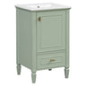 Retro Bathroom Vanity With Sink