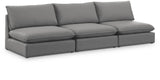 Mackenzie - Modular Sofa Armless - 3 Seats