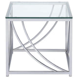 Lille - Glass Top Coffee And End Table Set
