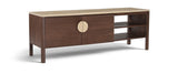 Varenna - 57.25" Acacia Wood Media Console