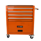 4 Drawers Multifunctional Tool Cart With Wheels