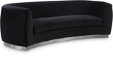 Julian - Sofa with Chrome Base