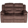 Modern Loveseat With Pillow Arms, Plush Backrest, Horizontal Tufting, USB Port