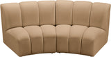 Infinity - 2 Piece Modular Sectional - Camel