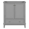 Modern Bathroom Vanity Base Only With Doors And Drawer
