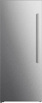 Forno Vicchio FFFFD172228LS 28 Inch Freestanding Convertible Refrigerator/Freezer with 13.6 Cu. Ft. Total Capacity, 4 Glass Shelves, Frost Free Defrost, LED Lighting, Multi-Air Flow System and Energy Star Certified: Left Hinge