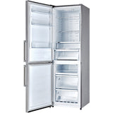 Forno Guardia FFFFD177824LS 24 Inch Freestanding Bottom Mount Refrigerator with 10.8 cu. ft. Total Capacity, Total No Frost, Multi Air Flow and ENERGY STAR® Certified: Left Hinge