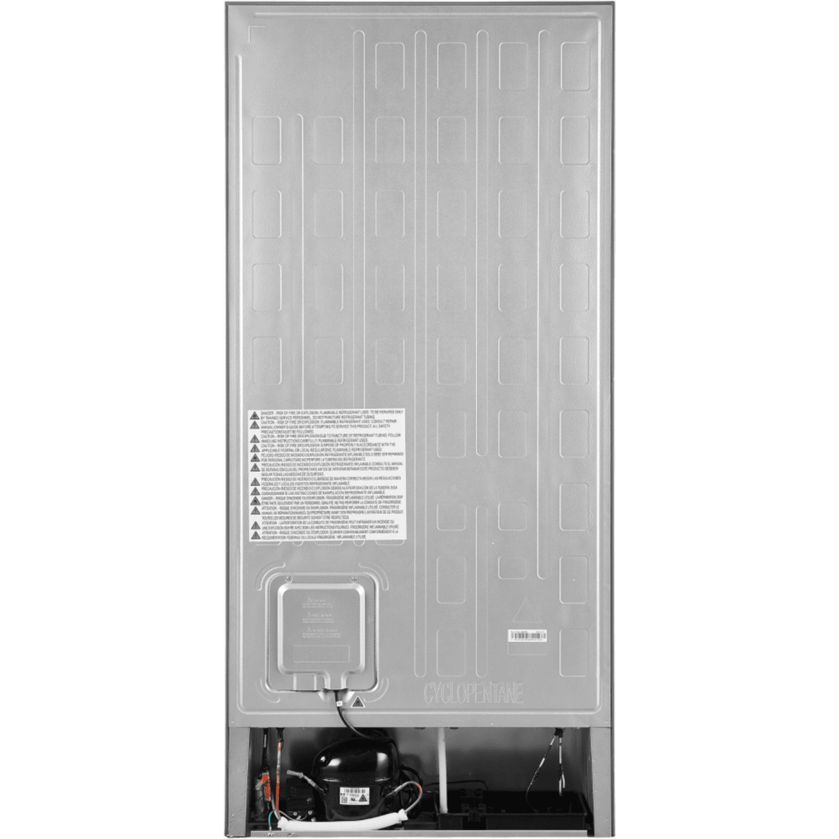 Forno Espresso - Milano FFFFD178531S 31 Inch Freestanding Bottom Freezer Refrigerator with 17.2 cu. ft. Total Capacity, Total No Frost Technology, and Multi Air Flow Capabilities: Stainless Steel