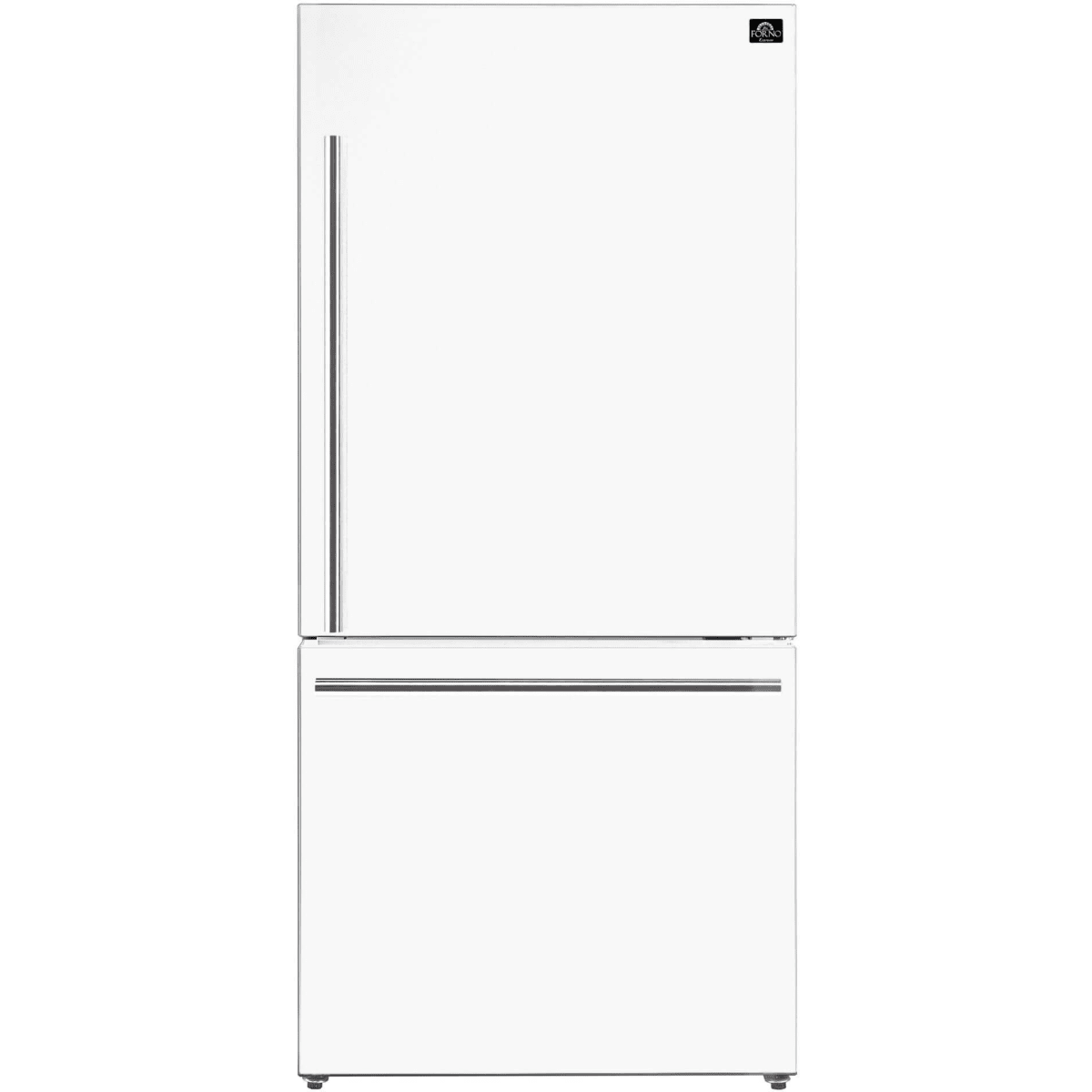 FFFFD178531WHT Forno Espresso Milano 31" Bottom Mount Refrigerator 17.2 cu. ft. - Right Hinge - White