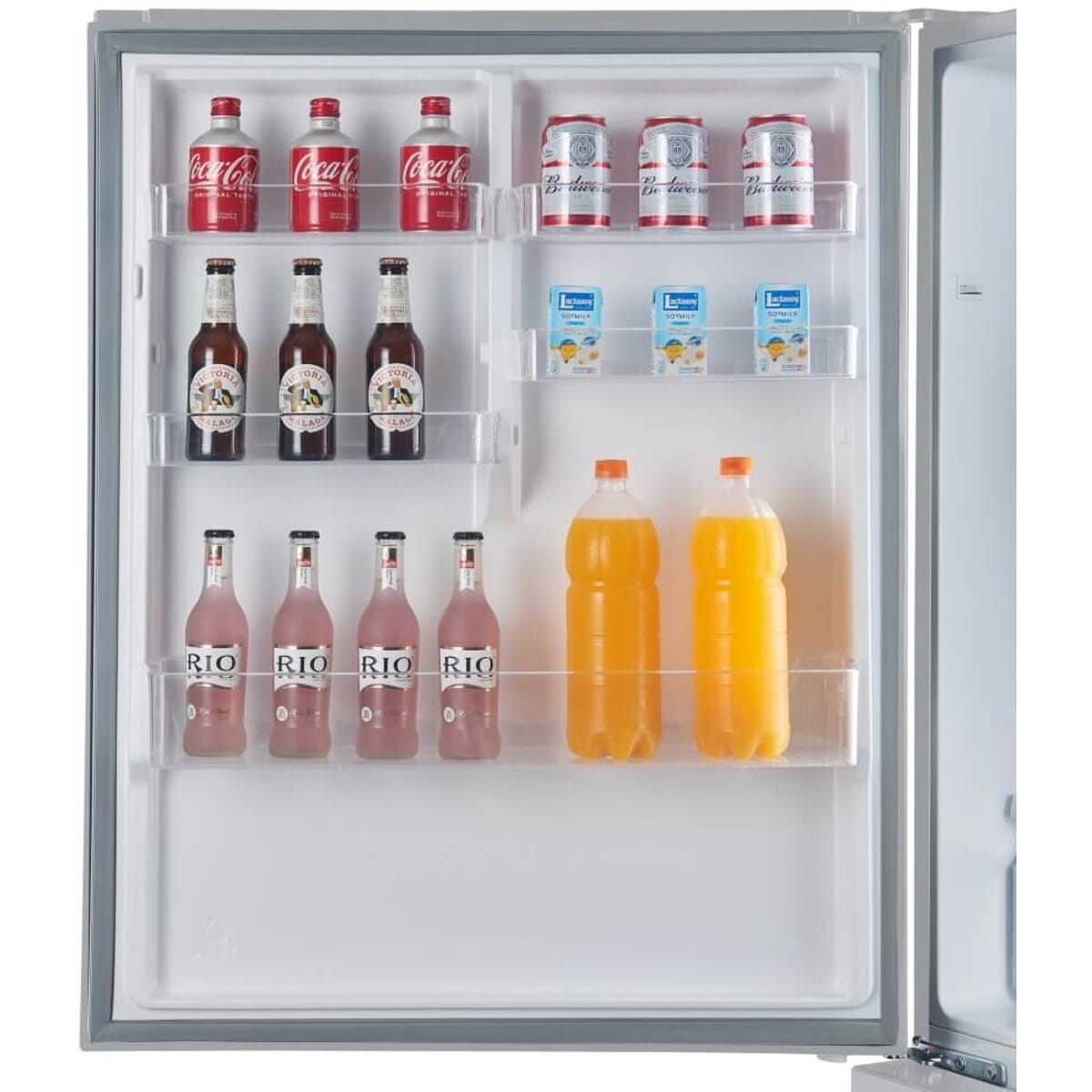 Forno Espresso - Milano FFFFD178631S 31 Inch Freestanding Bottom Mount Refrigerator with 17.2 cu. ft. Total Capacity, Automatic Ice Maker, LED Light, and ENERGY STAR® Certified: Stainless Steel