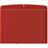 Forno FFFFD179133RED 33 Inch Freestanding 4-Door French Door Refrigerator with 18 cu. ft. Total Capacity, No-Frost Design, and ENERGY STAR® Certified: Red - Handle-Free Design