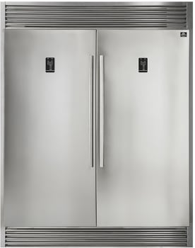 Forno FFFFD193360S Side-by-Side Column Set with 28 Inch Freezer in Stainless Steel