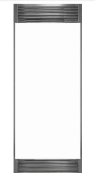 Forno FFFFD193328GTKS Grille Trim Kit for 1933 Series Refrigerator and Freezer (Single) - Stainless Steel