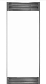 Forno FFFFD193328GTKS Grille Trim Kit for 1933 Series Refrigerator and Freezer (Single) - Stainless Steel