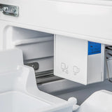 Moena 36 in. 19.2 cu. ft. French Door Refrigerator with Ice Maker in Stainless Steel