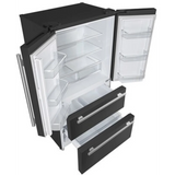 FFRBI182036BLK Forno Moena 36" French Door Refrigerator with Ice Maker 19.2 cu. ft. - Black