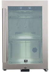 Forno Asciutto FFSDA686417 17 Inch Built-In Under Counter Dry Aging Cabinet with 1.84 cu. ft. Capacity, Intelligent UVC Sterilization System, UV Door Film Protection, Door Lock & Alarm, LED Light Strip and Touch Control Panel