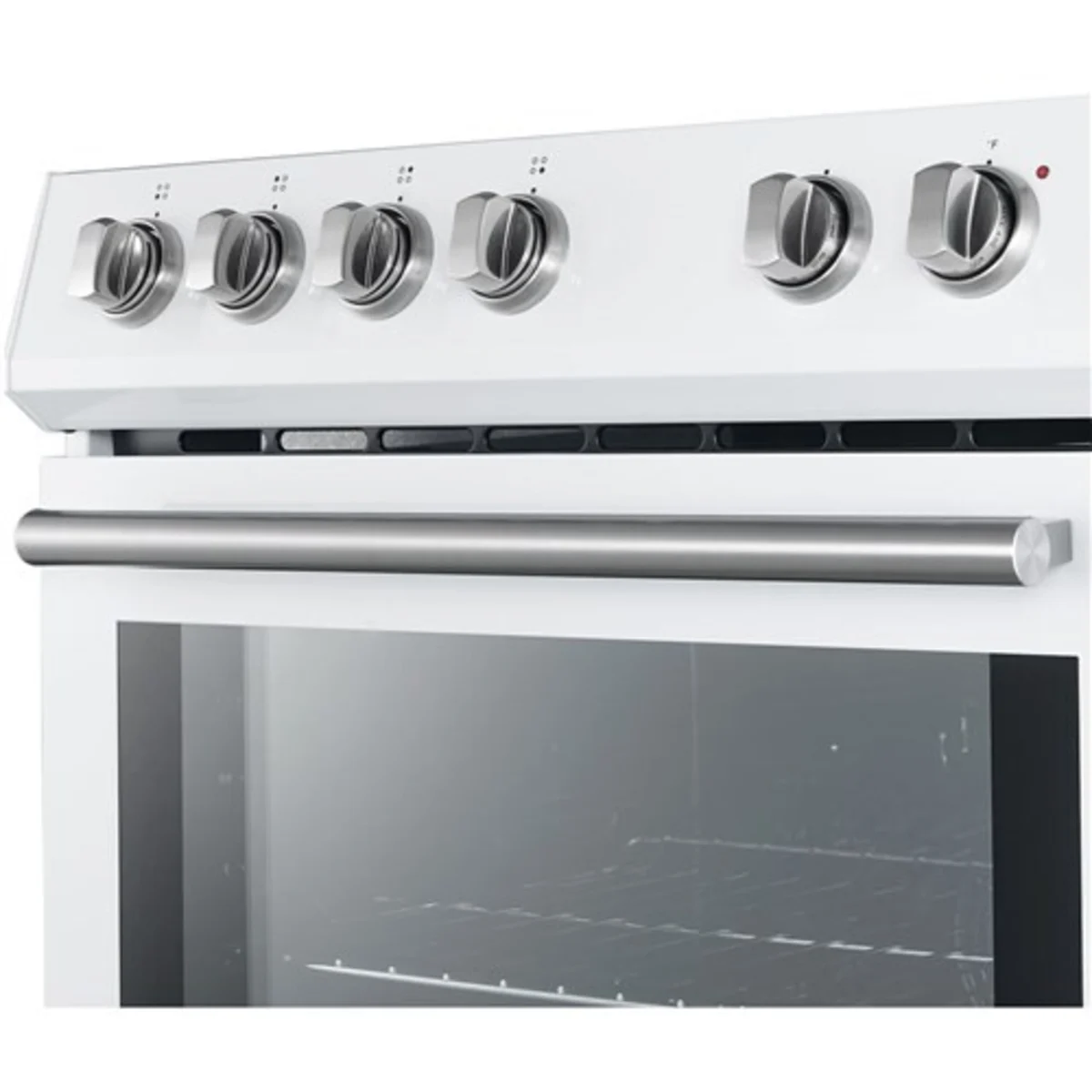 FFSEL601230WHT Forno Espresso Leonardo 30" Slide-In Electric Range with 4 Elements and Convection Oven - White