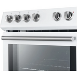 FFSEL601230WHT Forno Espresso Leonardo 30" Slide-In Electric Range with 4 Elements and Convection Oven - White