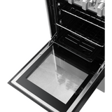 Forno Pallerano FFSEL605220 20 Inch Freestanding Electric Range with 4 Elements, 2.05 cu. ft. Oven Capacity, Storage Drawer, Steam Clean, Ceramic Glass, and Insulated Oven Door