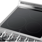 Forno Pallerano FFSEL605220 20 Inch Freestanding Electric Range with 4 Elements, 2.05 cu. ft. Oven Capacity, Storage Drawer, Steam Clean, Ceramic Glass, and Insulated Oven Door