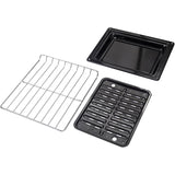 Forno Loiano FFSEL606924 24 Inch Freestanding Electric Range with 4 Elements, 2.3 cu. ft. Oven Capacity, Storage Drawer, Steam Clean, Ceramic Glass, and Insulated Oven Door